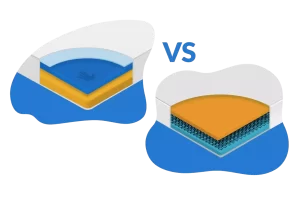 تفاوت تشک فنری و غیرفنری