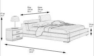 نکاتی درباره انتخاب تخت خواب با ابعاد استاندارد