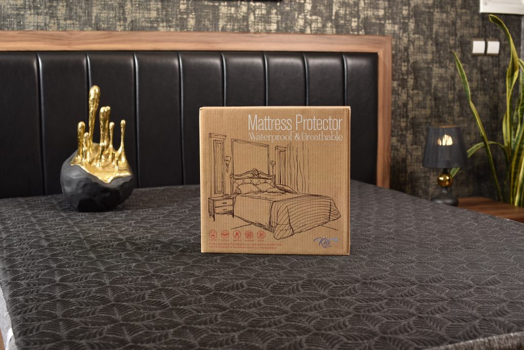 محافظ تشک ضد آب گردباف ملانژ کد 49 سایز 70×130 (کودک)