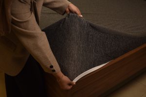 محافظ تشک ضد آب حوله‌ای ملانژ کد 85 سایز 160×200 (دو‌نفره استاندارد)