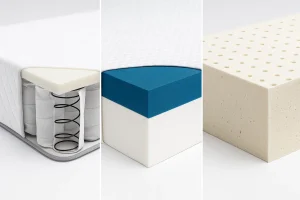 تفاوت تشک‌های فنری، مموری فوم و لاتکس؛ کدام مناسب شماست؟