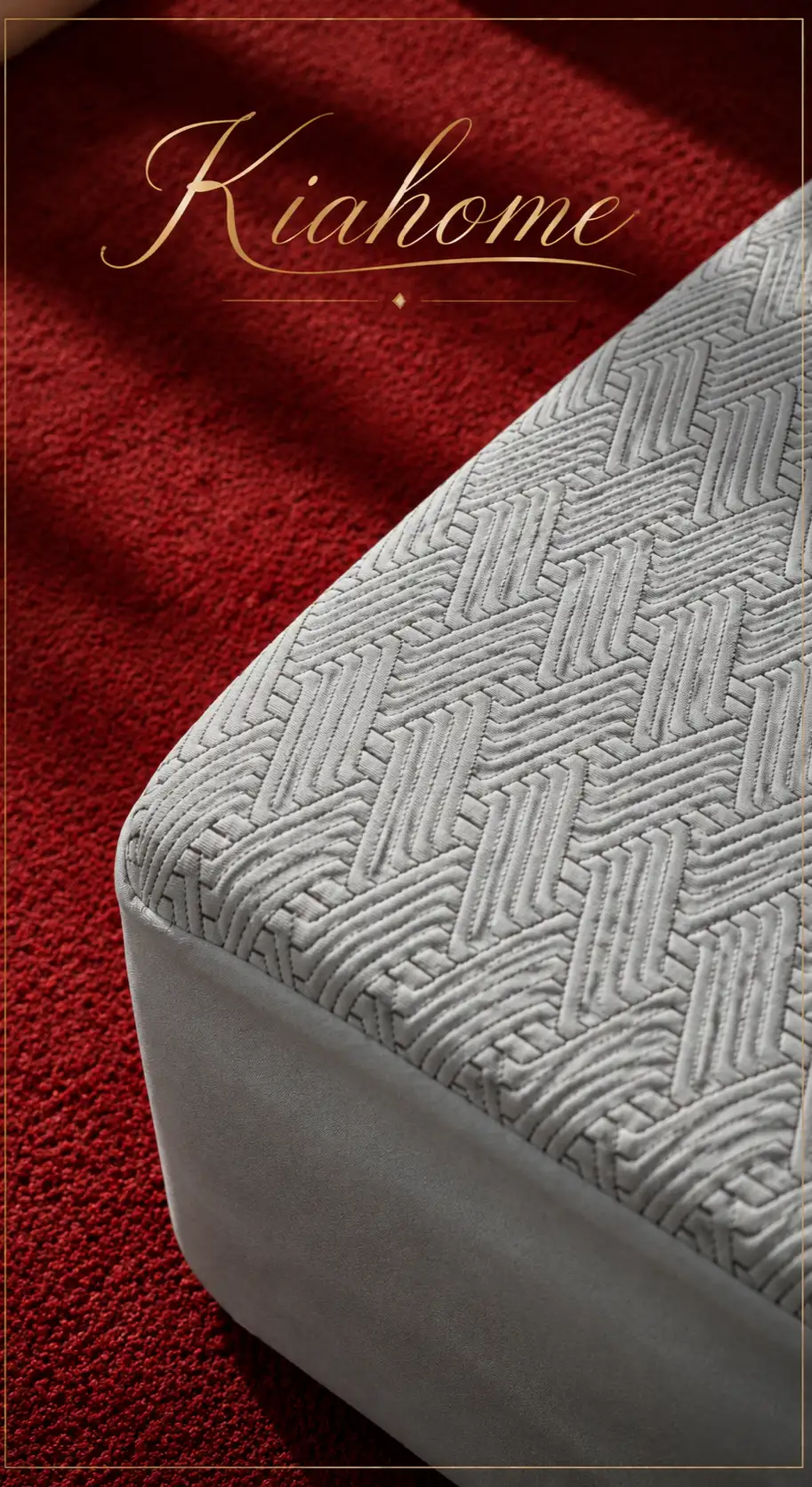 محافظ تشک ضد آب گردباف کد 132 مدل Vicini سایز 120×200